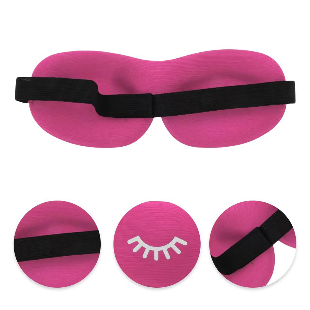 Eyelash Pattern 3D Eye Mask 1 Pc - Image 25