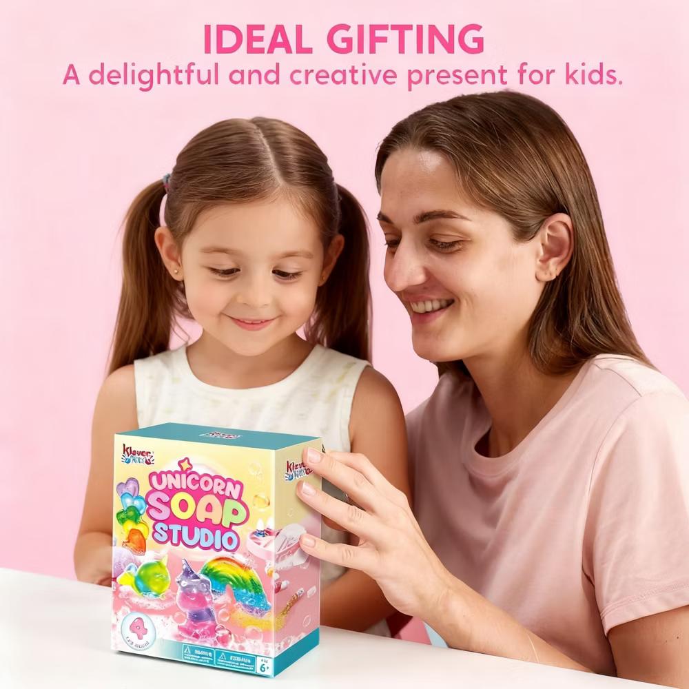 Soap Making Kit for Kids, DIY Arts and Crafts, Unicorn Girl Gifts, STEM Toys Science Kits, Ideal Birthday Gifts for Boys Girls Ages 6 7 8 - Image 7