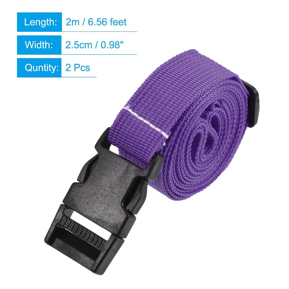 Travel Packing Accessories Adjustable Utility Straps 2 Pcs - Image 21