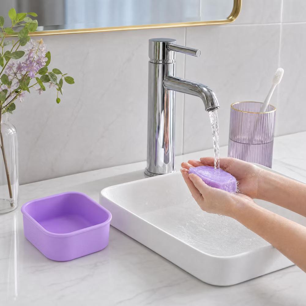 Square Soap Dish With Lid 1 Pc - Image 23