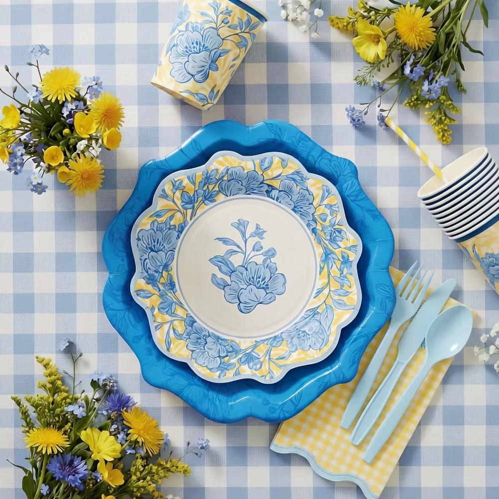 House of Party Table Hero Paper Party Kit Cottage Bloom - Image 2