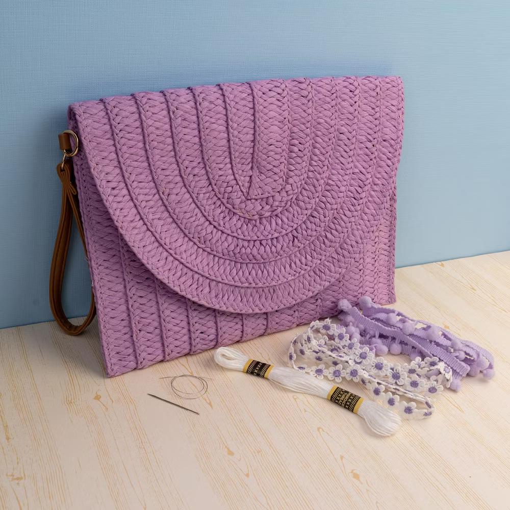 Embroidery Woven Bag DIY Handcraft Kit - Image 2