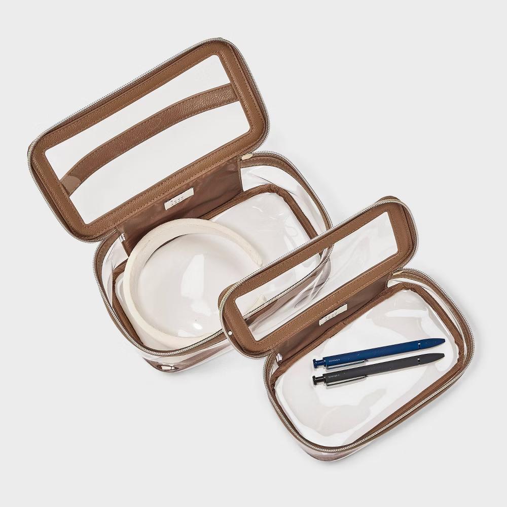 Travel Zip Pouch Set 2pc - Image 9