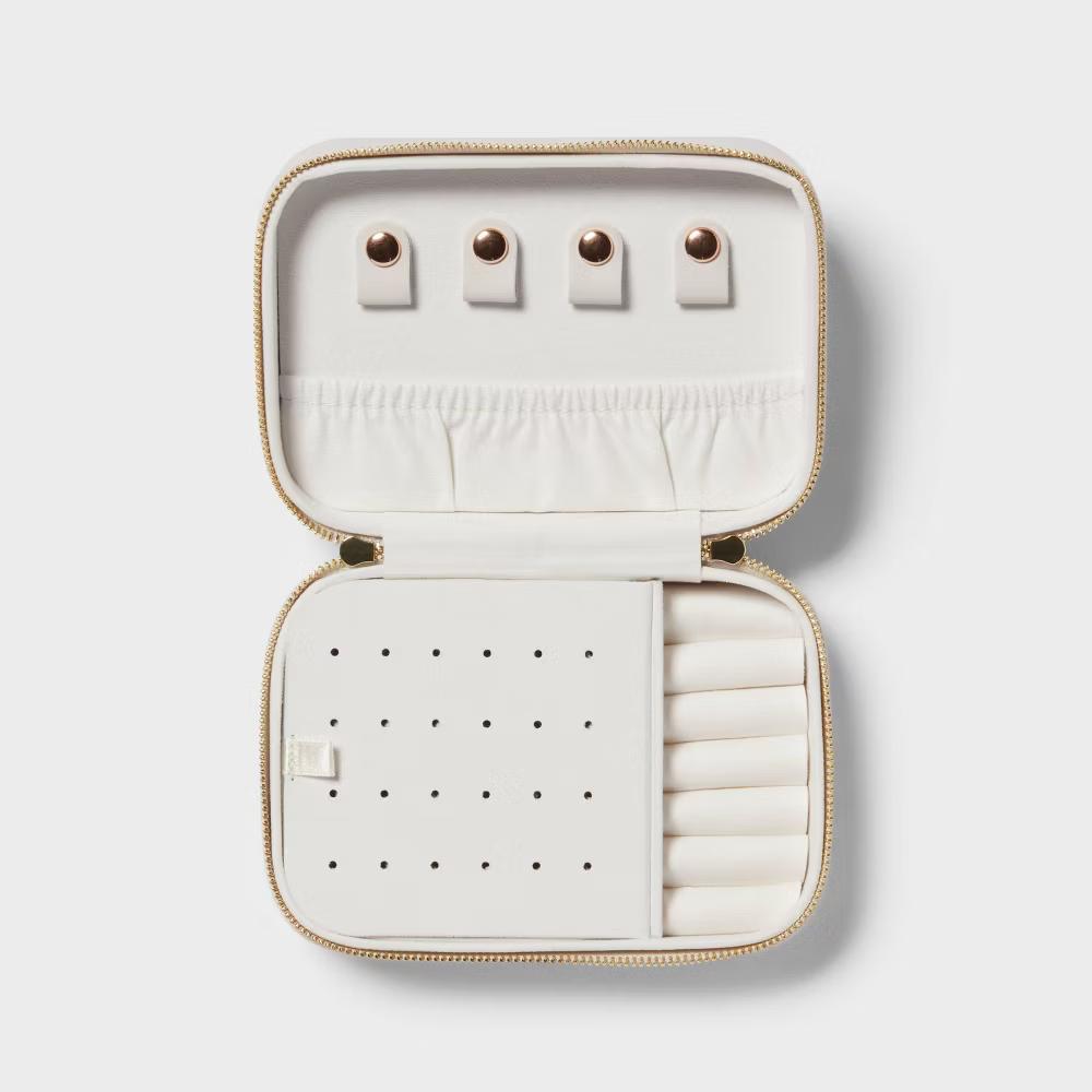 Large Travel Accessory Organizer Taupe - Image 4
