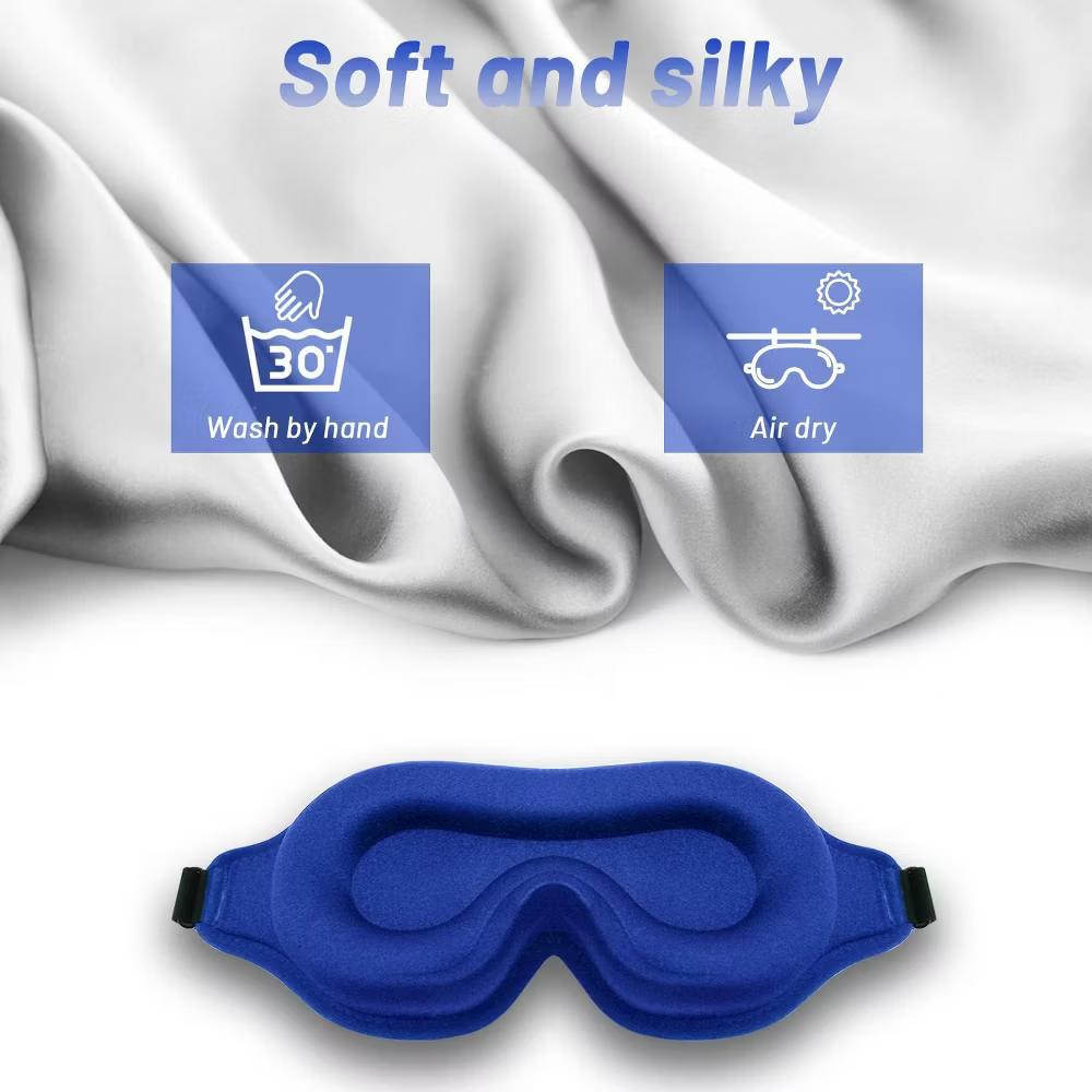 Albatross Health Sleep Eye Mask for Men and Women, Ideal for Lash Extensions, Travel Blackout Night Blindfold with Adjustable Strap - Image 14