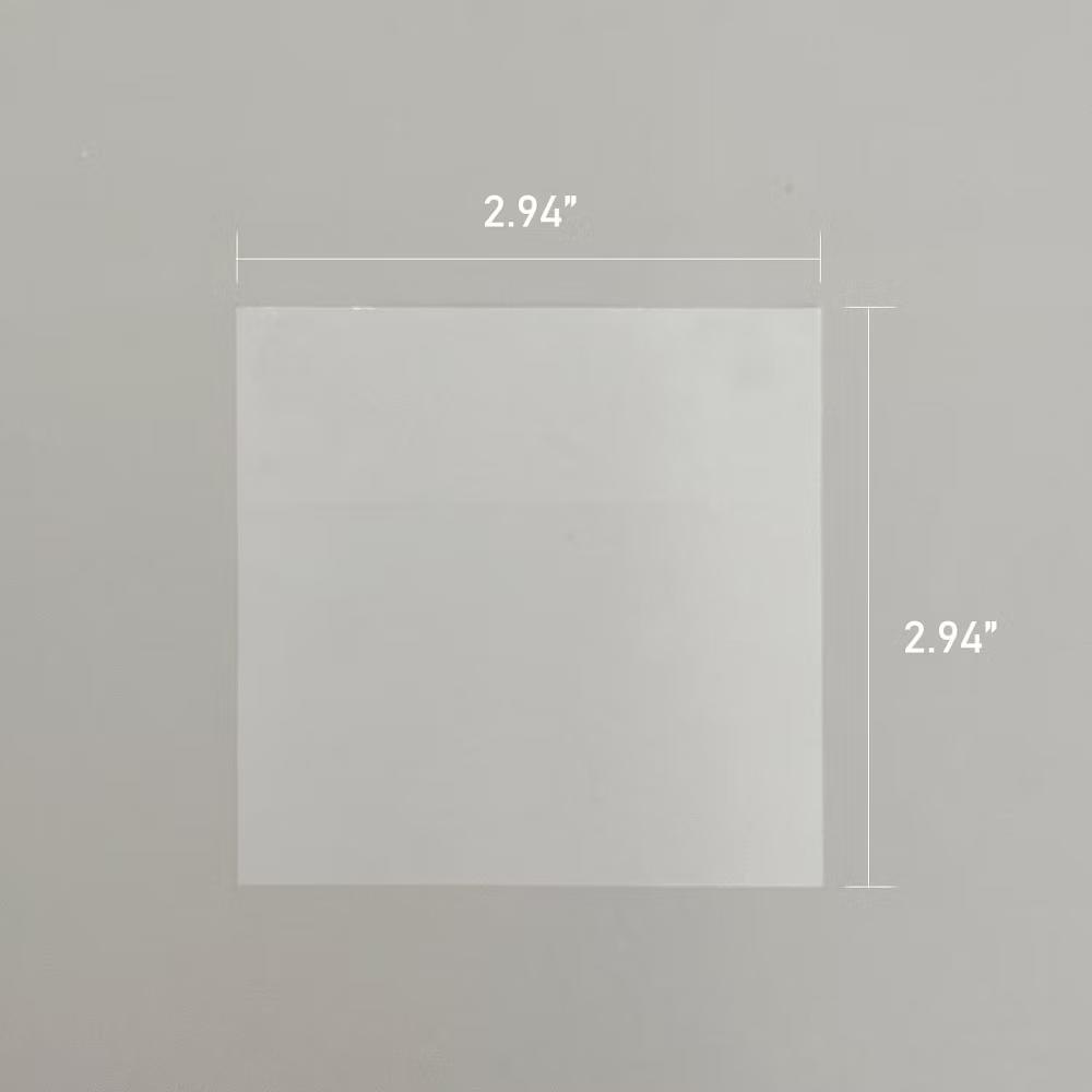 Transparent Sticky Notes, Waterproof Self-Adhesive Memos for Home, School, Office (Set of 5), Transparent - Image 2