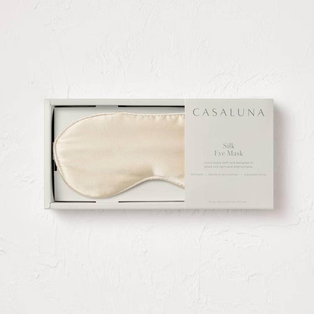 Solid Silk Eye Mask - Image 7