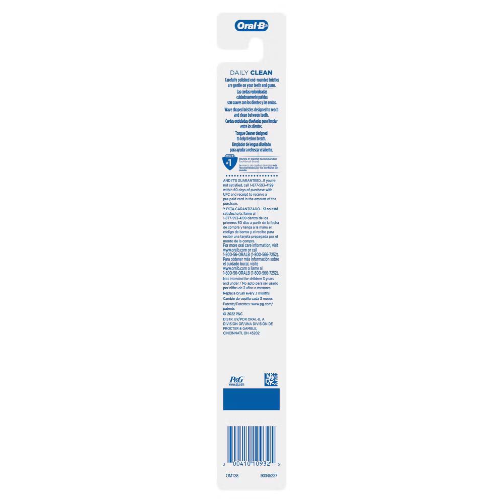 Daily Clean Toothbrush Medium - Image 3