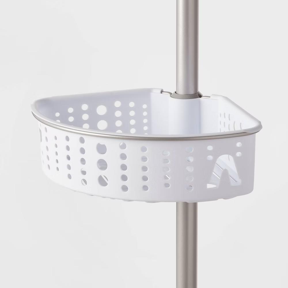 Steel Corner Tension Pole Caddy
