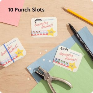 100ct Reward Punch Cards Superstar