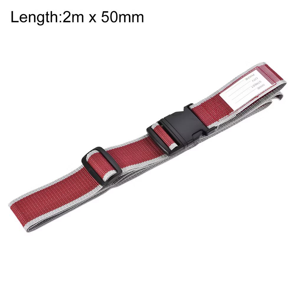 Travel Outdoor Luggage Adjustable Buckle Belt Utility Straps - Image 14