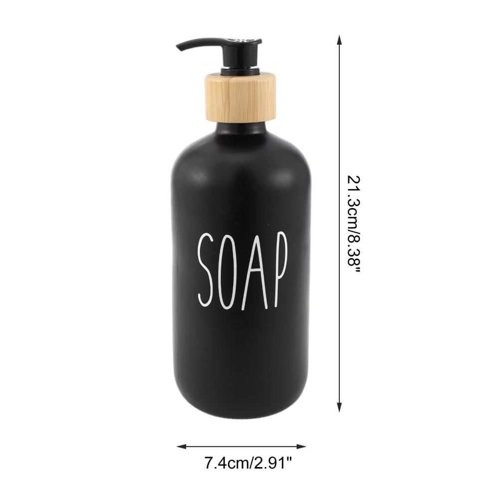 Elegant Contains the Letters DISHES Soap Pump Dispenser for Bathroom 16.9oz 1 Pc - Image 51