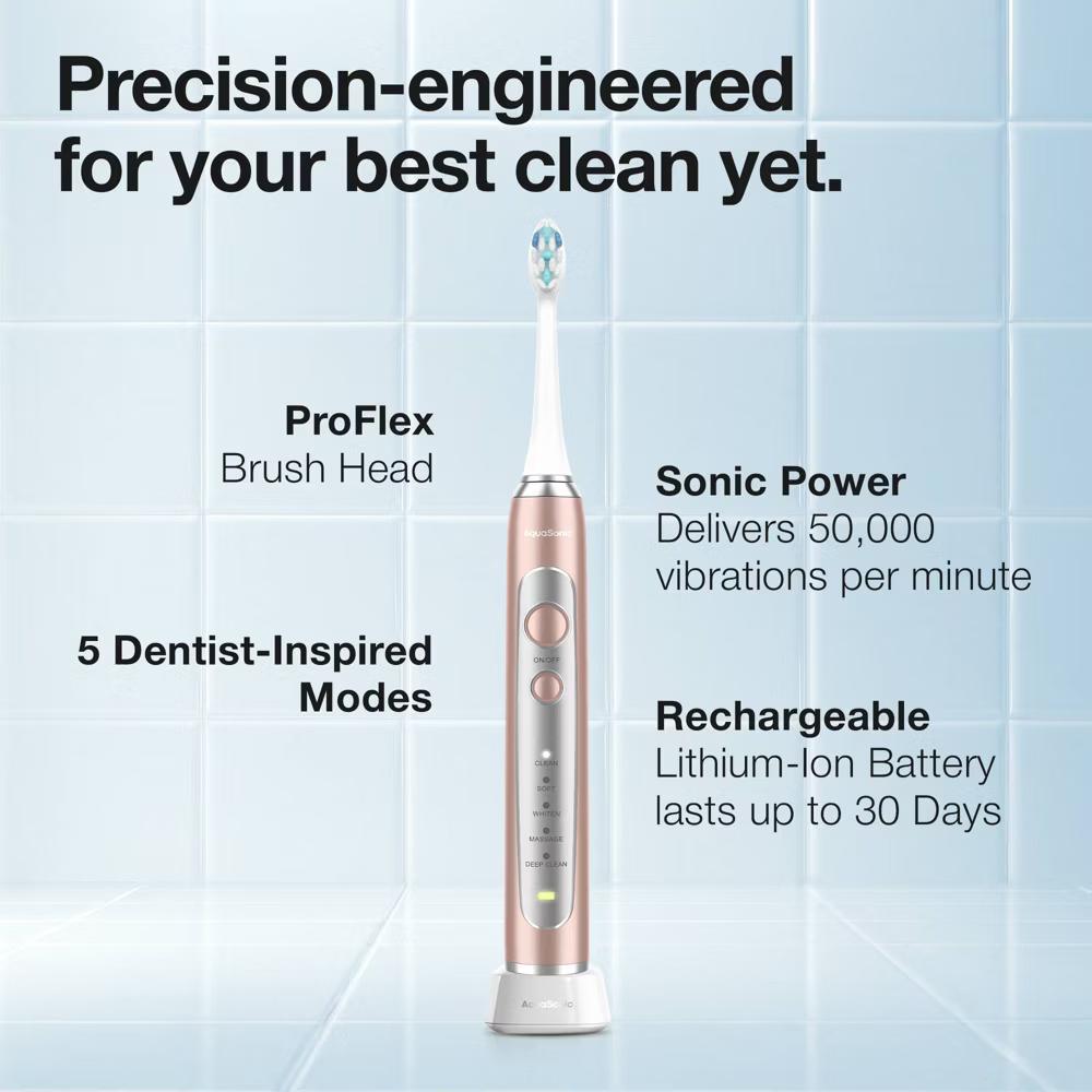 Aquasonic Precision Series Rechargeable Electric Toothbrush - Image 18