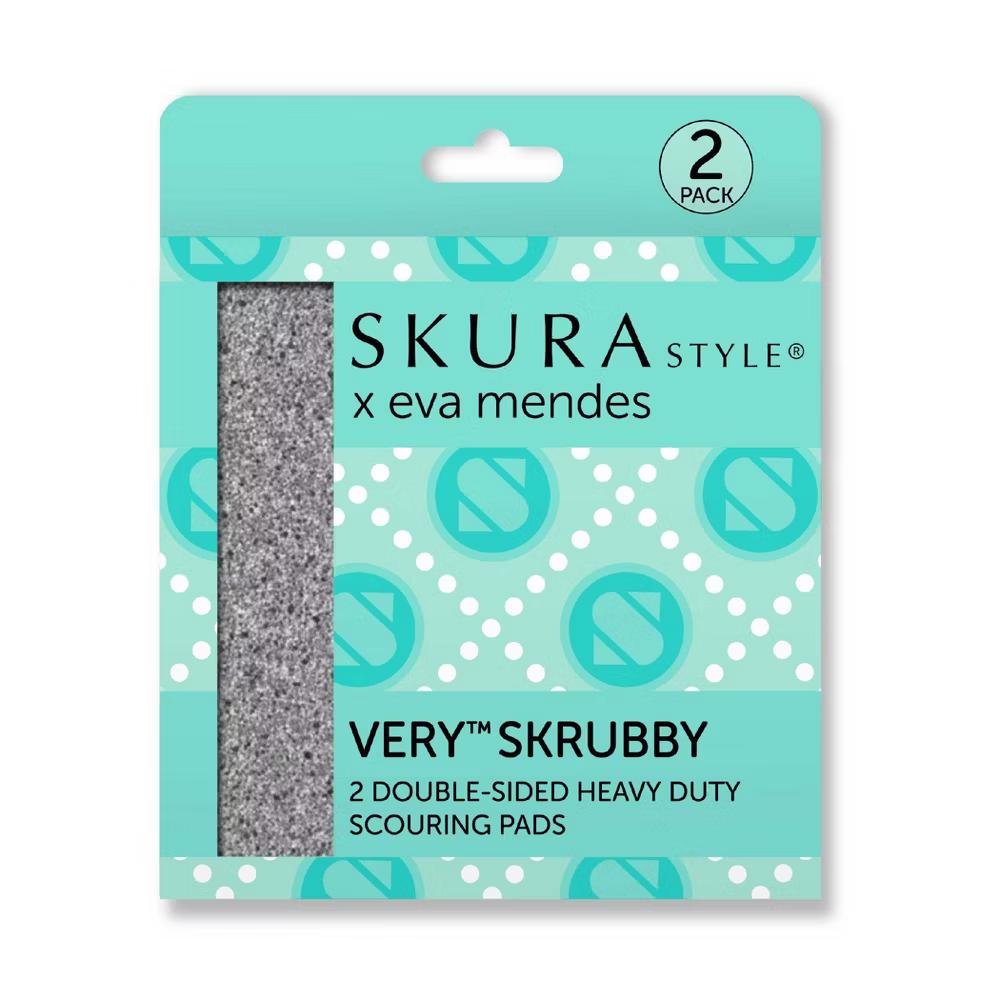 Skura Style Eva Mendes Very Skrubby Heavy Duty Scouring Pads - 2ct - Image 3