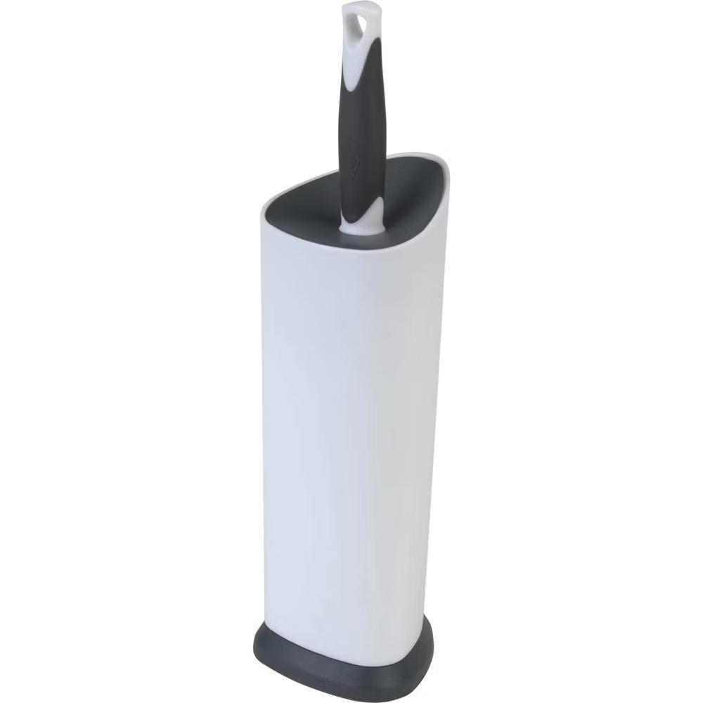 Covered Toilet Brush & Holder: Reusable, Cleaning Tools and Accessories, Porcelain Application - Image 8