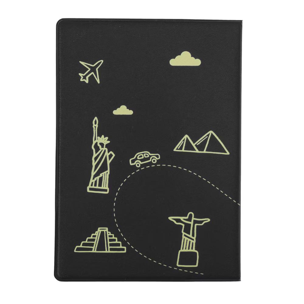 Heart Airplane Passport Holder 1 Pc