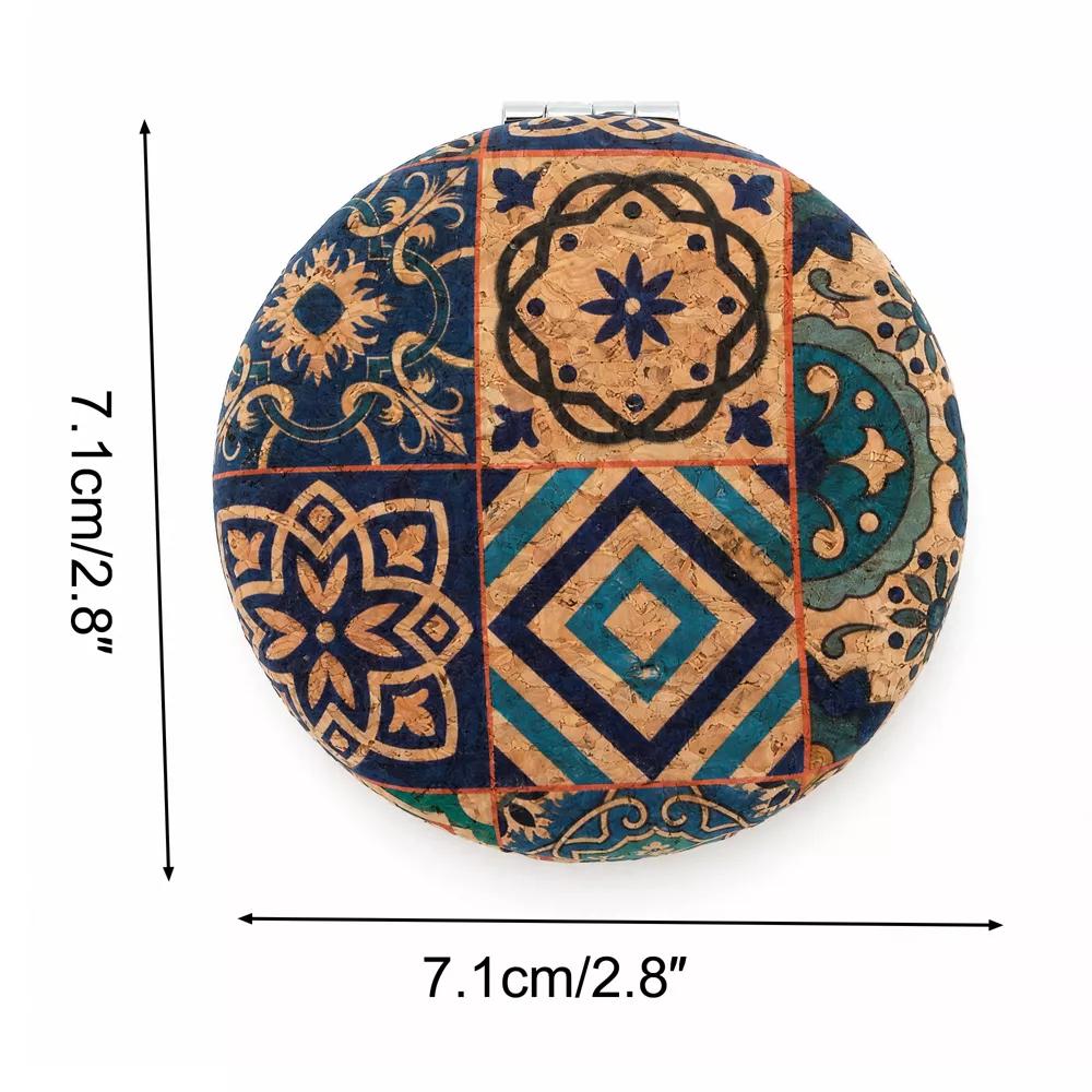 Folding Magnetic Double-Sided Round Makeup Mirror 1 Pc - Image 10