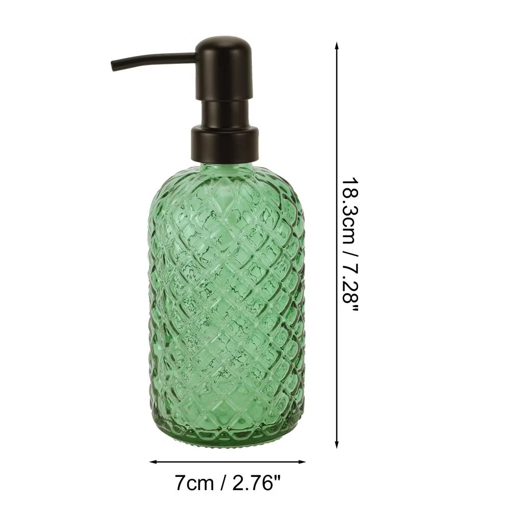 Simple Cylindrical Soap Pump Dispenser 400ml 1 Pc - Image 28