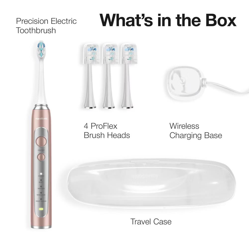 Aquasonic Precision Series Rechargeable Electric Toothbrush - Image 14