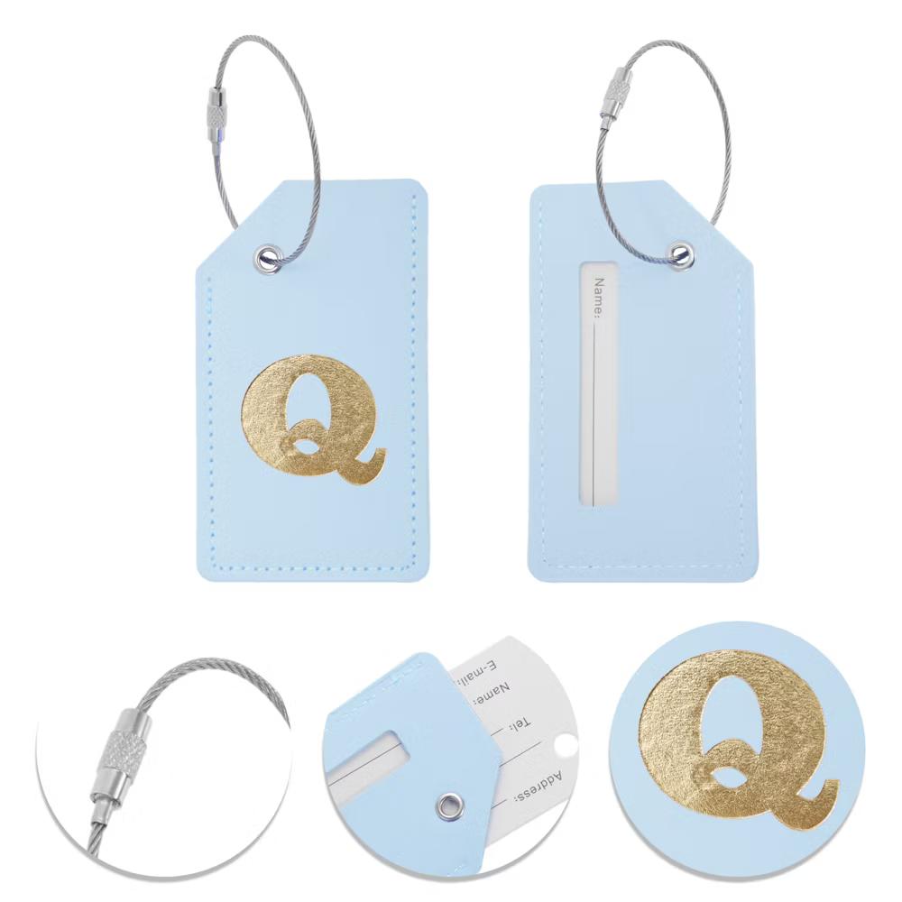 Luggage Tag Light Blue 1 Pc - Image 55