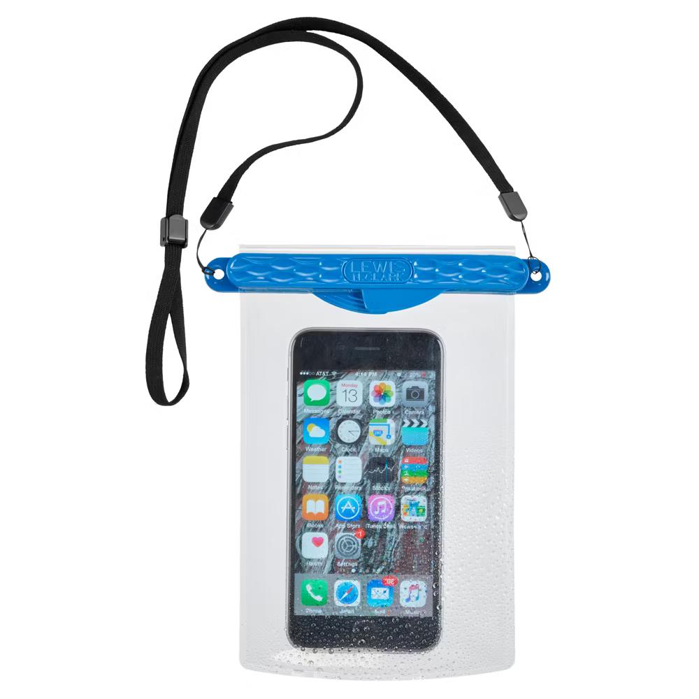 Lewis N. Clark WaterSeals Waterproof Phone Pouch with Magnetic Seal: TPU ID Holder - Image 2