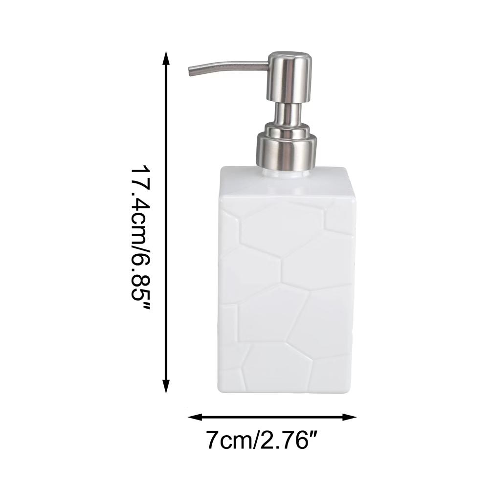 Texture Pattern Pump Soap Dispenser 1 Pc - Image 28