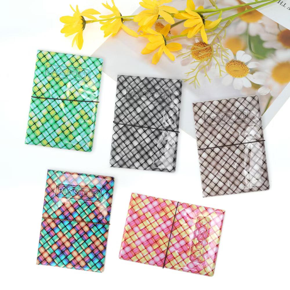 Woven Plaid Passport Holder 1 Pc - Image 23