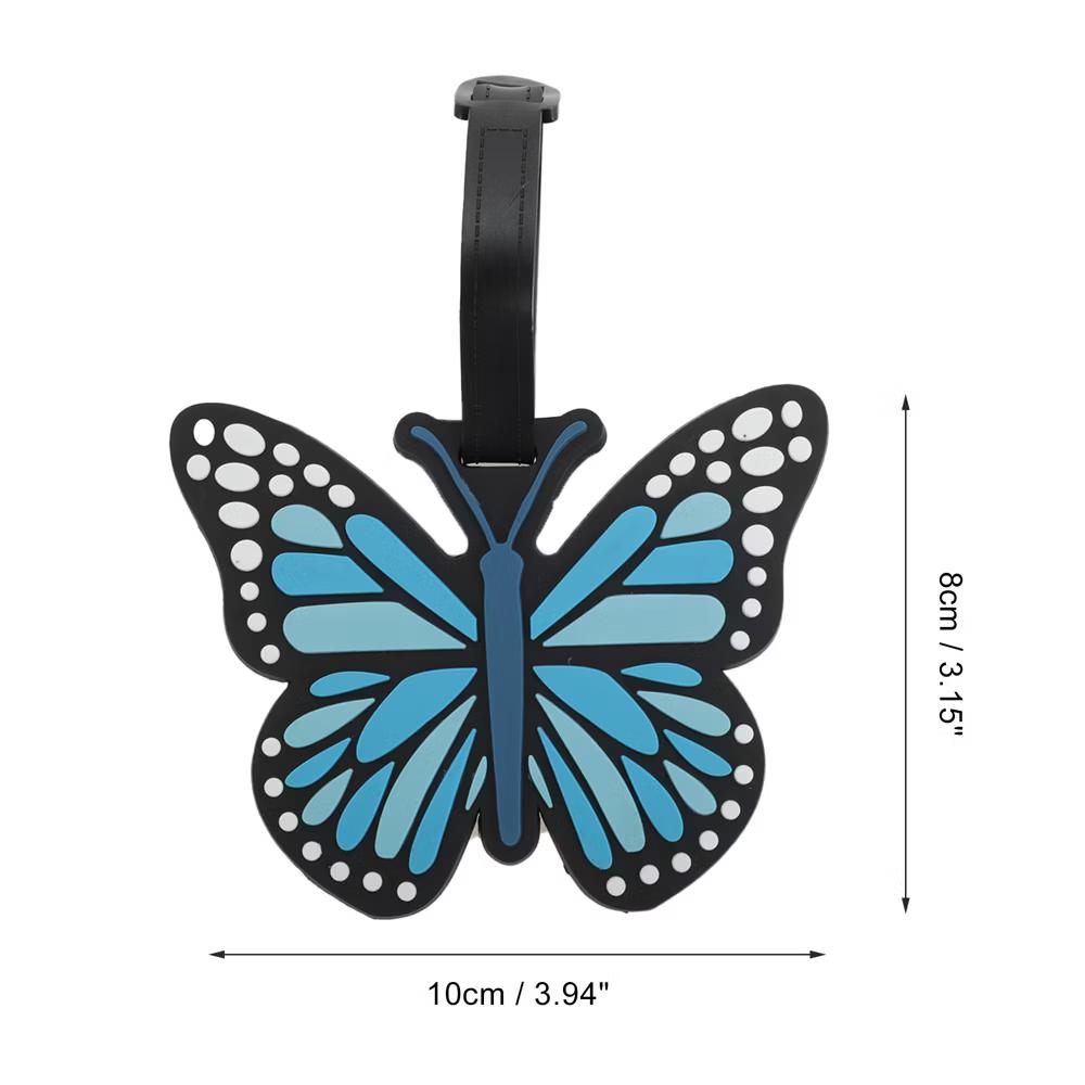 Butterfly Luggage Tag 1 Pc - Image 2