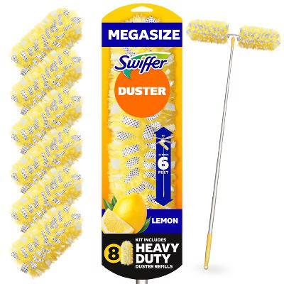 Swiffer Heavy Duty Megasize Duster Kit Lemon Scent - 9pc: Multipurpose, Multi-Surface - Image 13