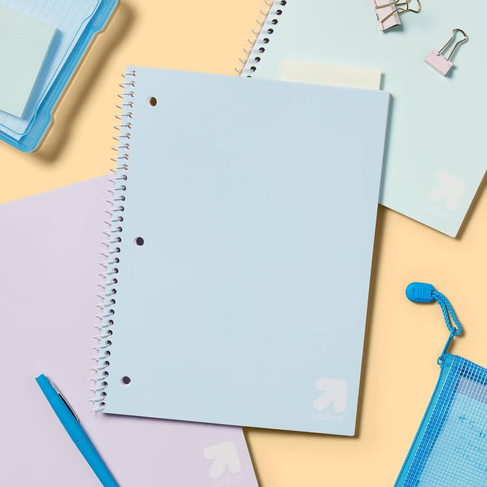 Pastel College Ruled Notebook