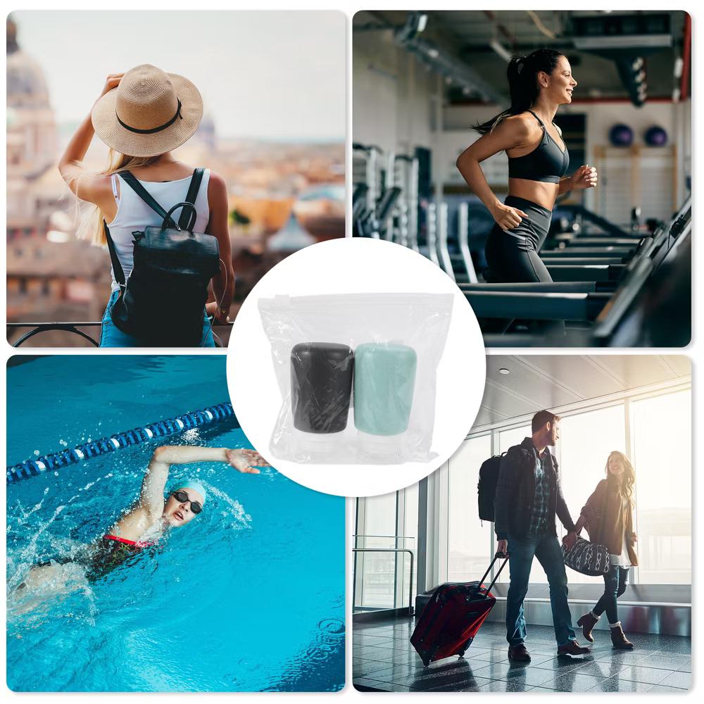 Refillable Silicone Travel Container Set 2 Pcs - Image 12