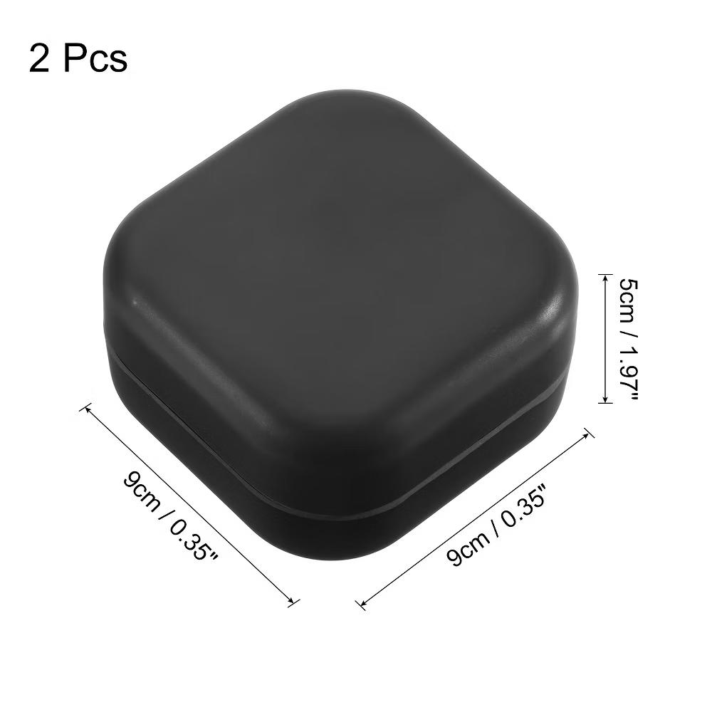 Bamboo Fiber Wooden Square Detachable Self Draining Soap Dishes - Image 14