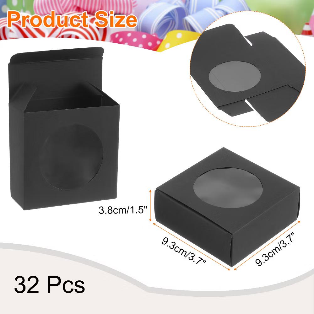 Bakery Candy Jewelry Soap Display Kraft Mini Gift Boxes 32 Pcs - Image 34