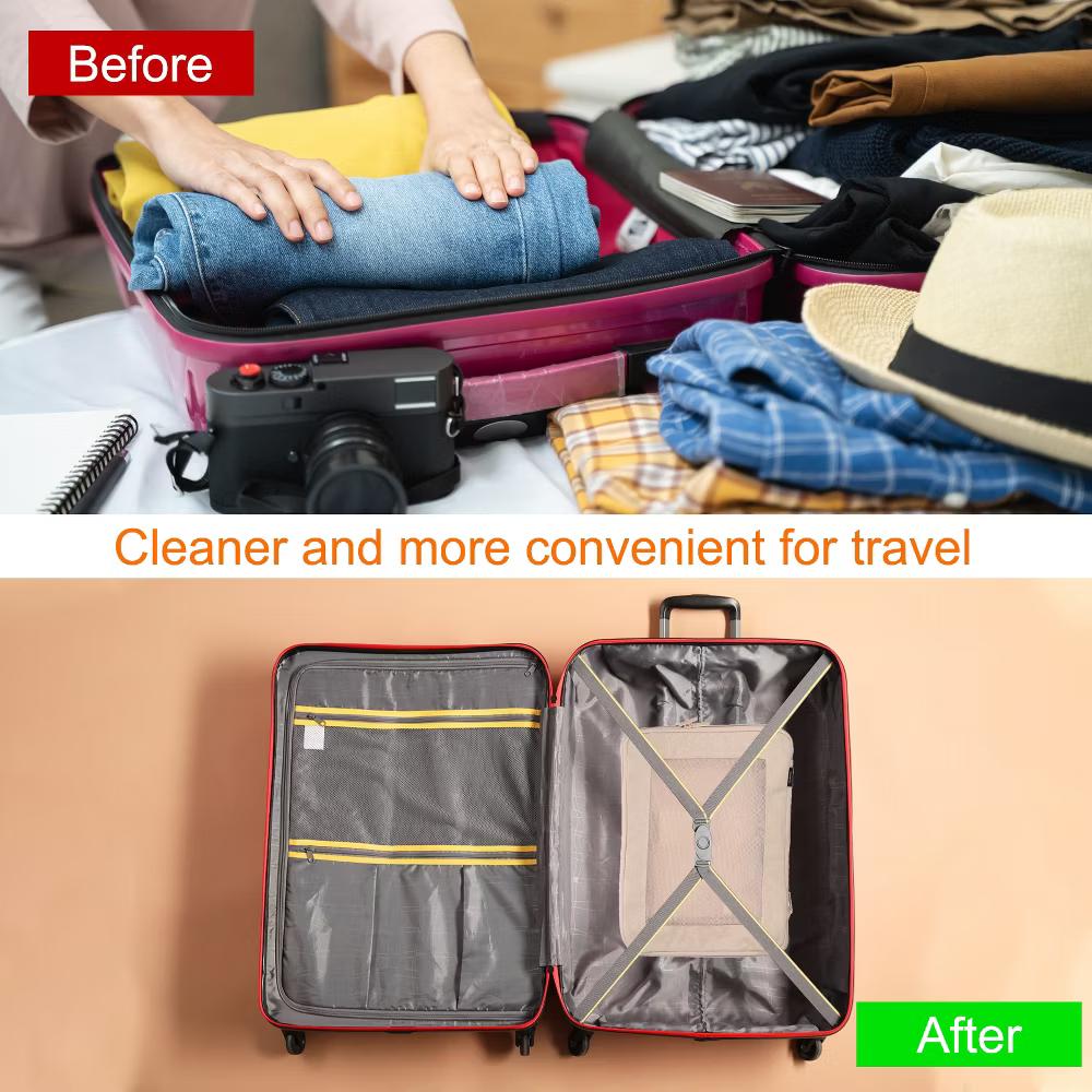 Compression Packing Cube Travel Luggage Organizers Bag 1 Pc - Image 45