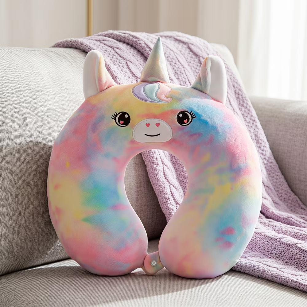 U-Shape Memory Foam Portable Traveling Travel Neck Pillows 12x12in 1 Pc - Image 33