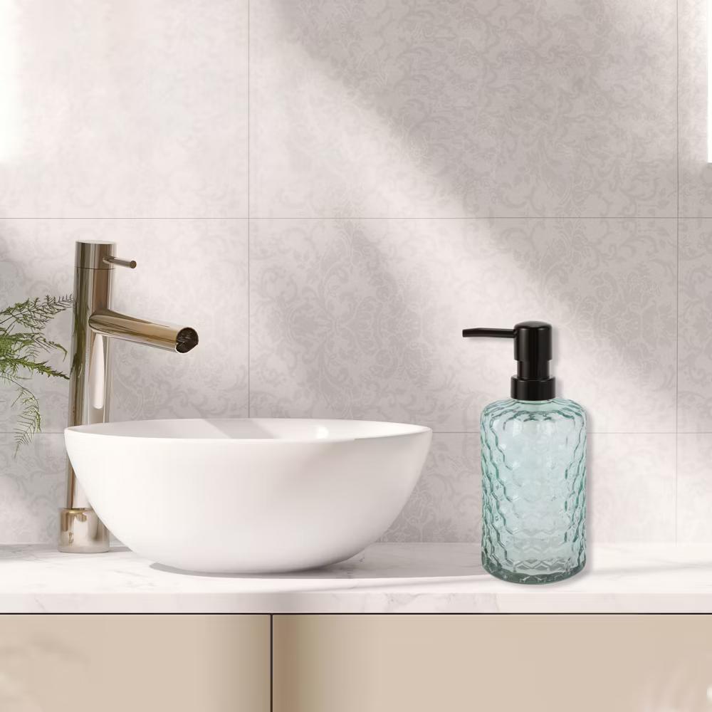 Classic Cylindrical Soap Pump Dispenser 500ml 1 Pc - Image 3