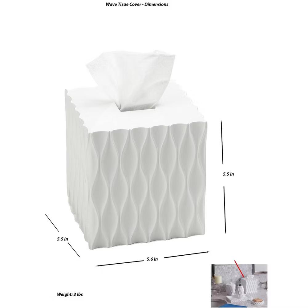 Trading Wave White Tissue Cover - Image 6