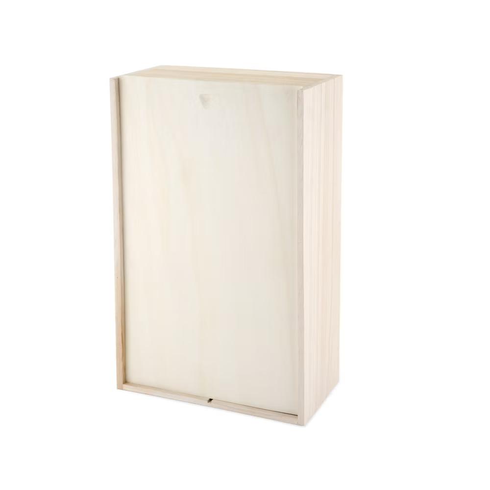 Twine Paulownia Bottle Wood Decorative Wine Box - Image 31