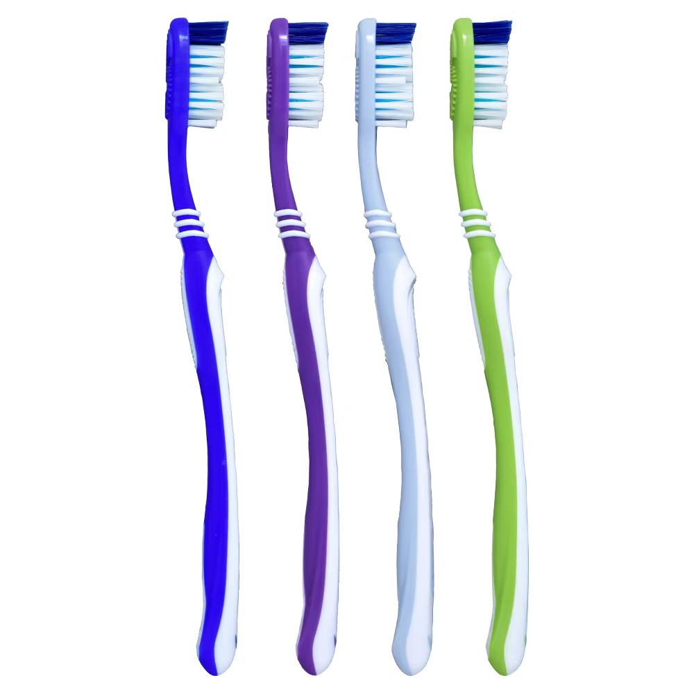 Dual Clean Toothbrush - Soft - 4ct - Image 9
