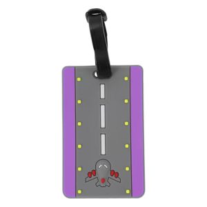 Aircraft Route Pattern Luggage Tag 1 Pc