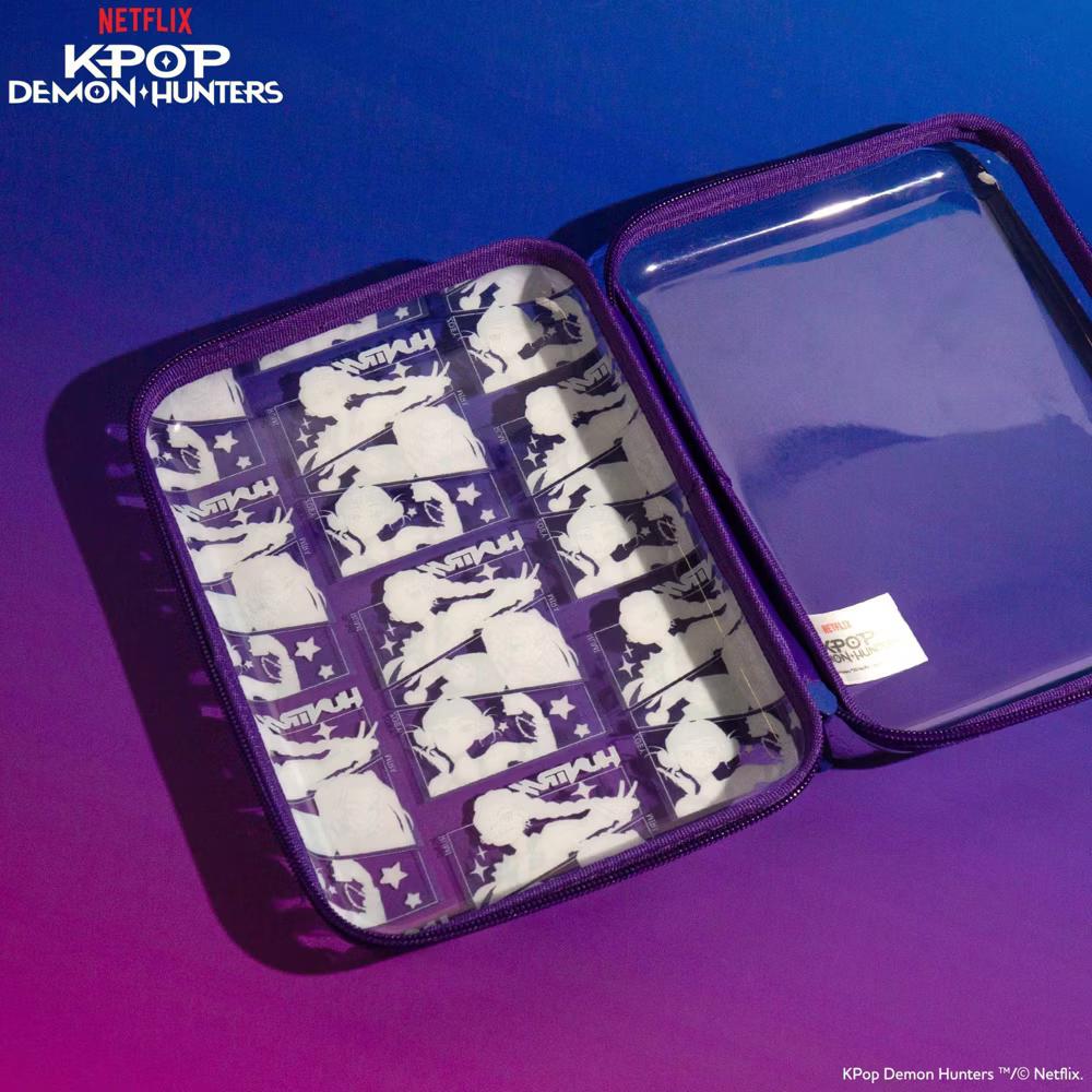 KPop Demon Hunters Vinyl Hard Sided Pencil Case - Image 3