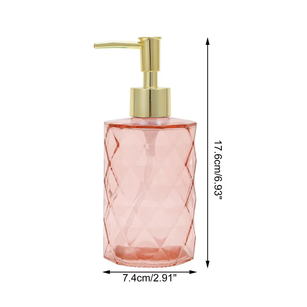 Reusable Diamond-shaped Soap Dispenser 11.16oz 1 Pc - Image 21