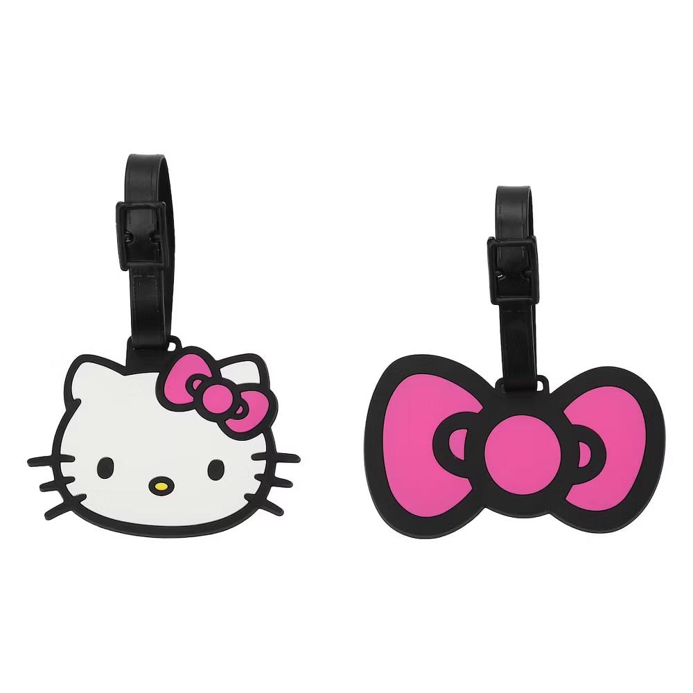 2pc Youth Luggage Tag Set - Molded Rubber with Printed ID Card - Image 6