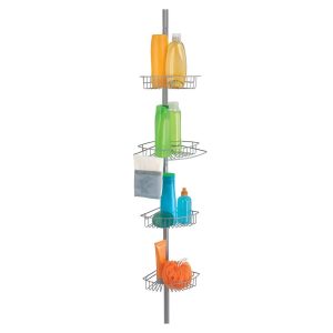 4 Tier Shower Organizer Gray