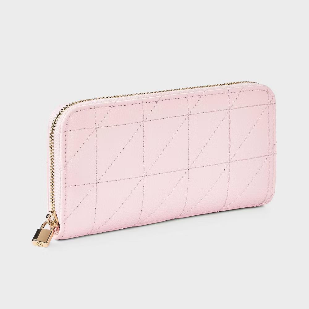 Large Zip Wallet with Charm - Image 2