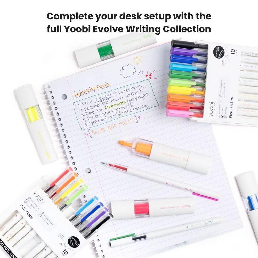 Evolve 5pk Highlighters See-Through Barrel 5.0mm color Ink - Image 5