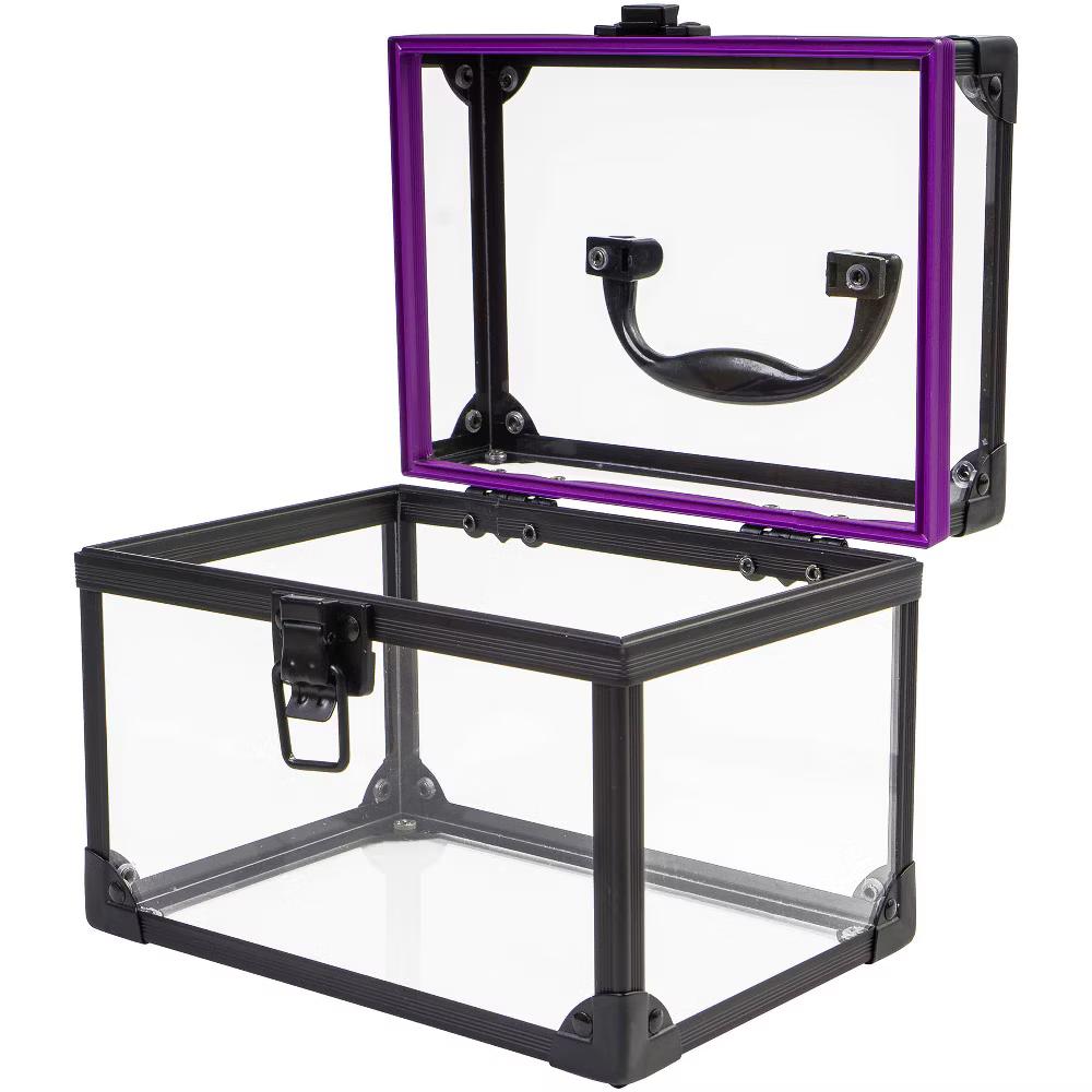 SHANY Clear Cosmetics and Toiletry Train Case - Image 7
