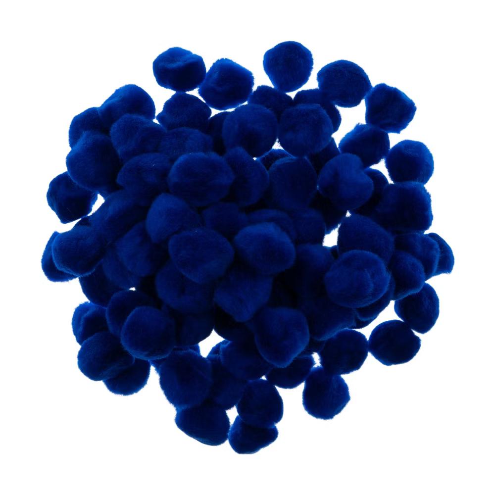 100ct Mini Pom Poms for DIY Arts and Crafts, Tiny Acrylic Poms Craft Embellishments (1 inch) - Image 8