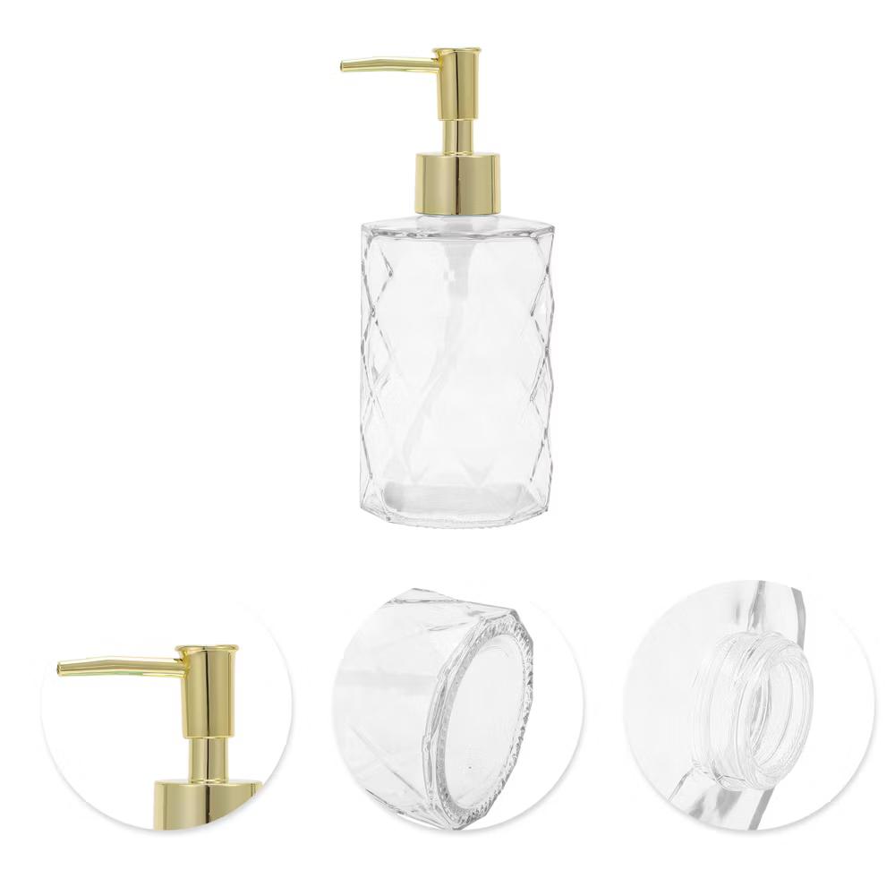 Reusable Diamond-shaped Soap Dispenser 11.16oz 1 Pc - Image 8