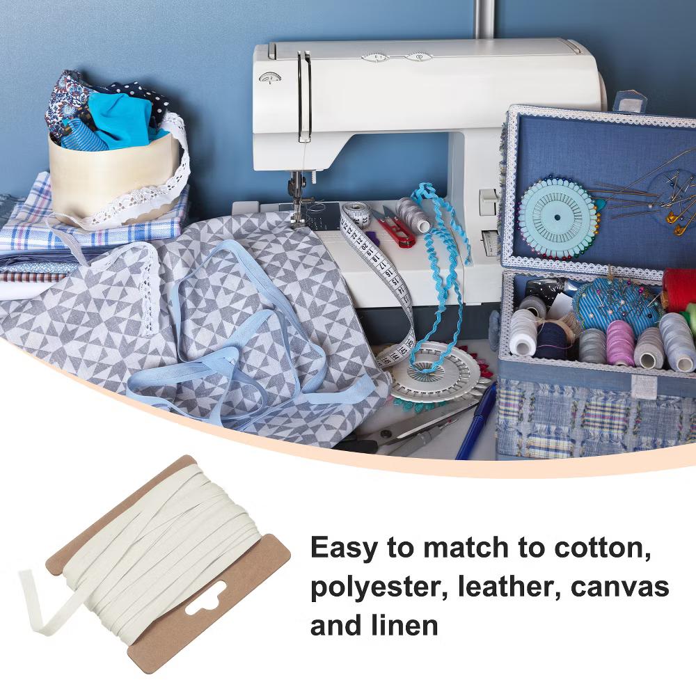 Cotton Durable Washable Double Fold Bias Tape Bias Tape 1 Pc - Image 13